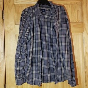 St. John's Bay mens flannel button down